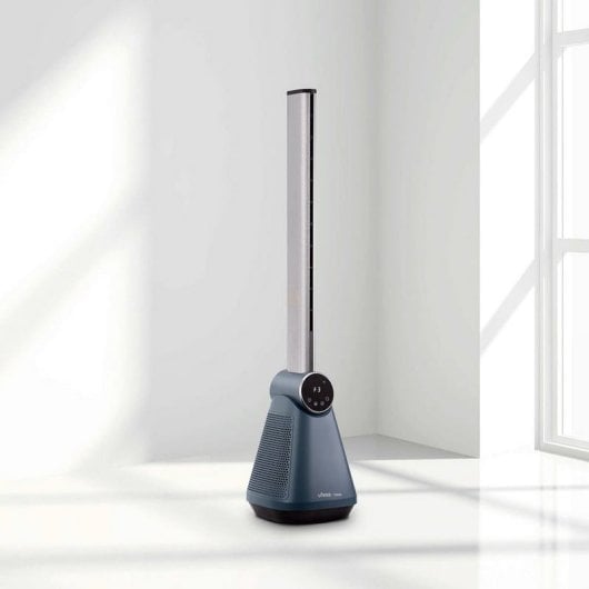 Ufesa Tokio Ventilador Sin Aspas con Pantalla Táctil LED y Mando a Distancia 50W Gris