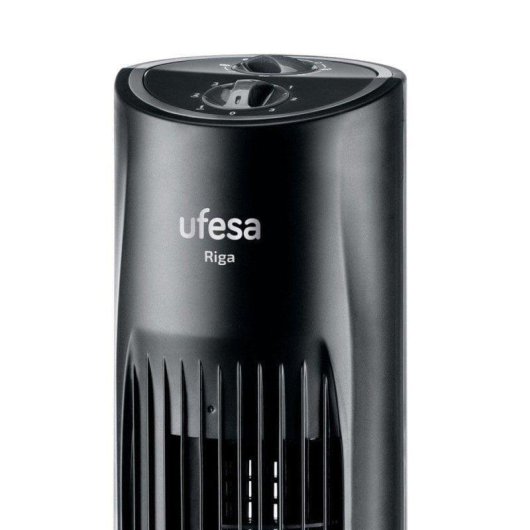 Coluna de Ar Ufesa Riga 45W 3 Velocidades Temporizador Oscilação Preta