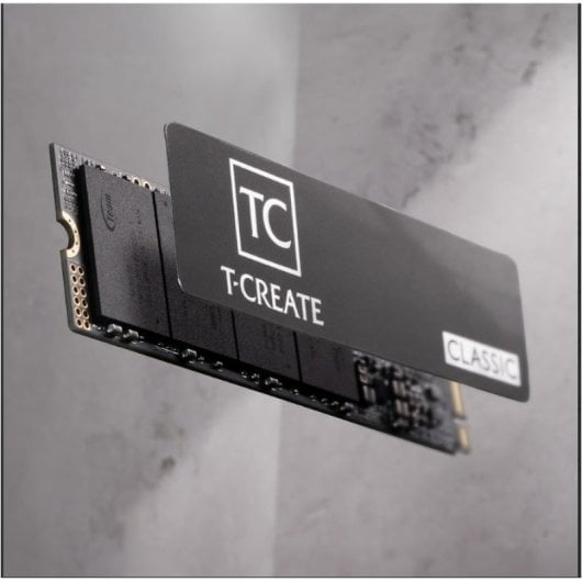 Team Group T-CREATE CLASSIC C47 1TB Disco SSD 7400MB/s NVMe PCIe 4.0 M.2 Gen4 3D NAND