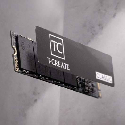Team Group T-CREATE CLASSIC C47 2TB Disco SSD 7400MB/s NVMe PCIe 4.0 M.2 Gen4 3D NAND
