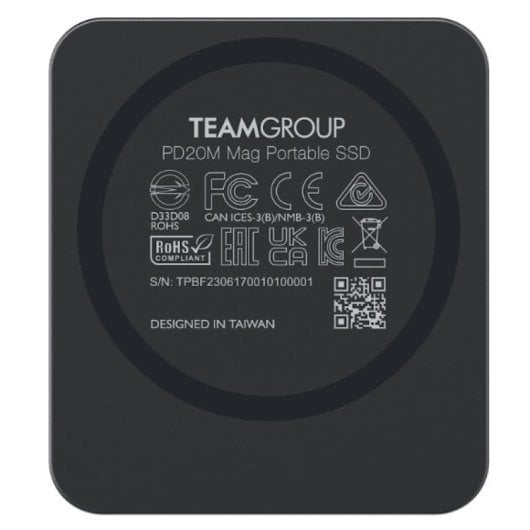 Team Group PD20M 1 TB USB tipo-C USB 3.2 Gen 2x2 Nero