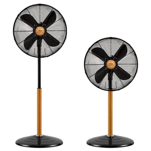 Standventilator Ufesa Masachusets 50W 40cm 3 Geschwindigkeiten Oszillation Höhenverstellbar