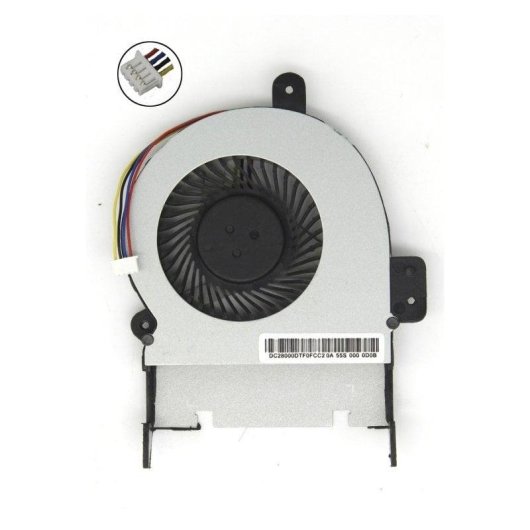 Ventilador CPU Portátil Asus X55V X55VD K55 X45C X45VD R500V K55VM