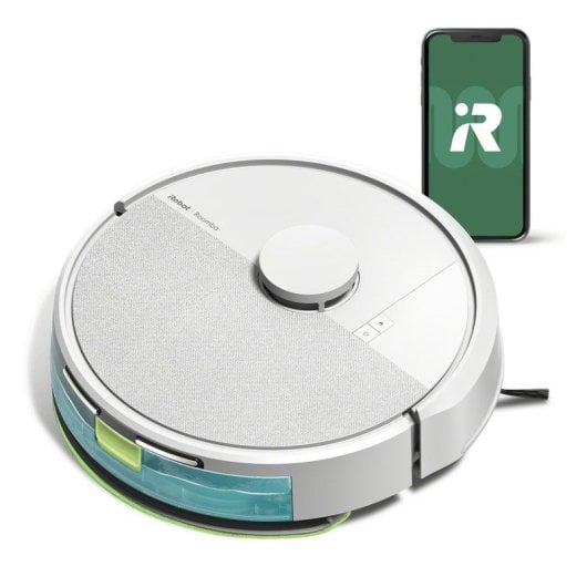 iRobot Roomba 105 Combo Robot Aspirapolvere e Lavapavimenti 7000Pa Bianco