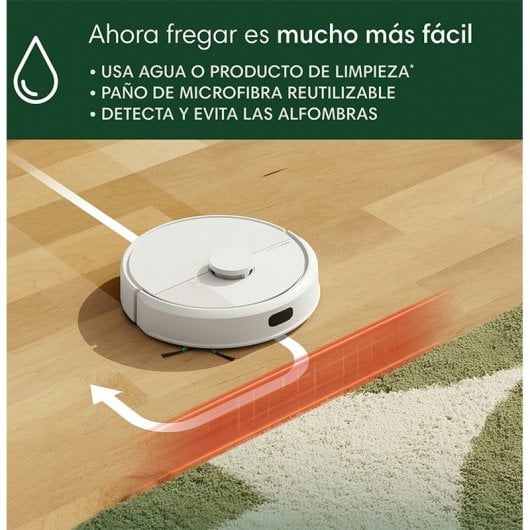 iRobot Roomba 105 Combo Robot Aspirapolvere e Lavapavimenti 7000Pa Bianco