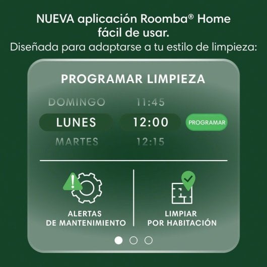 iRobot Roomba 105 Combo Robot Aspirador y Friegasuelos 7000Pa Negro + Base de Autovaciado