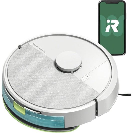 iRobot Roomba 105 Combo Saug- und Wischroboter 7000Pa Weiß + selbstentleerende Basis