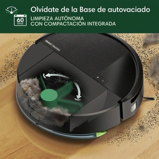 Aspirateur robot et laveur iRobot Roomba 205 Combo DustCompactor 7000 Pa Noir