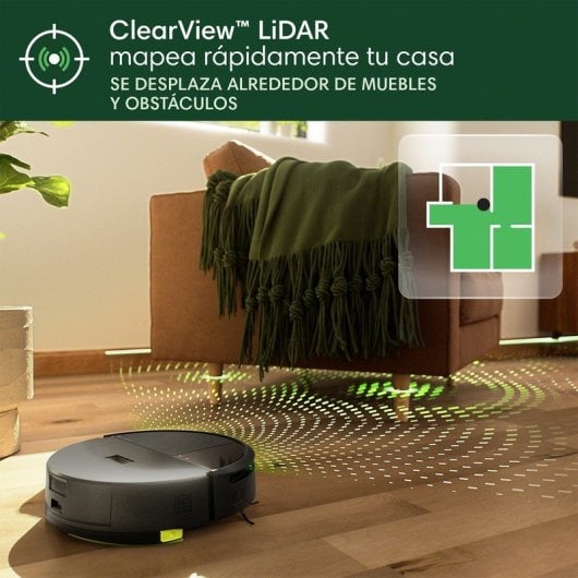 Aspirateur robot et laveur iRobot Roomba 205 Combo DustCompactor 7000 Pa Noir
