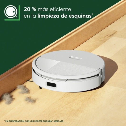 iRobot Roomba 205 Combo DustCompactor Robot Aspirador y Friegasuelos 7000Pa Blanco