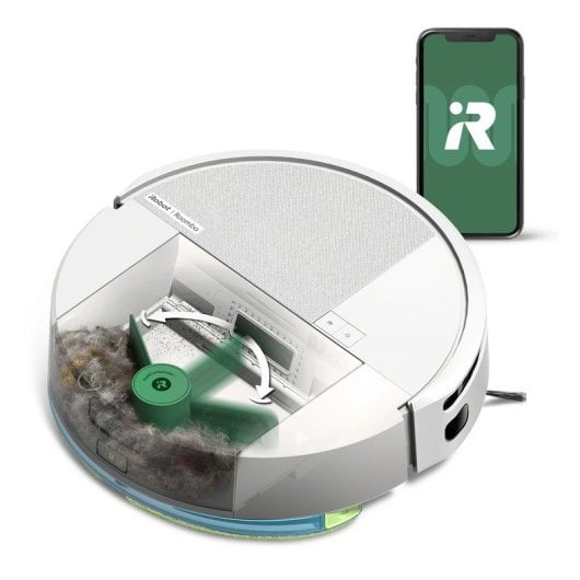 iRobot Roomba 205 Combo DustCompactor Robot Aspirador y Friegasuelos 7000Pa Blanco