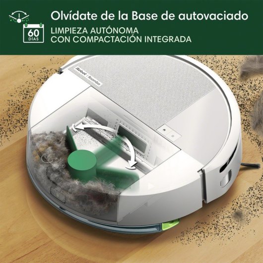 iRobot Roomba 205 Combo DustCompactor Robot Aspirador y Friegasuelos 7000Pa Blanco