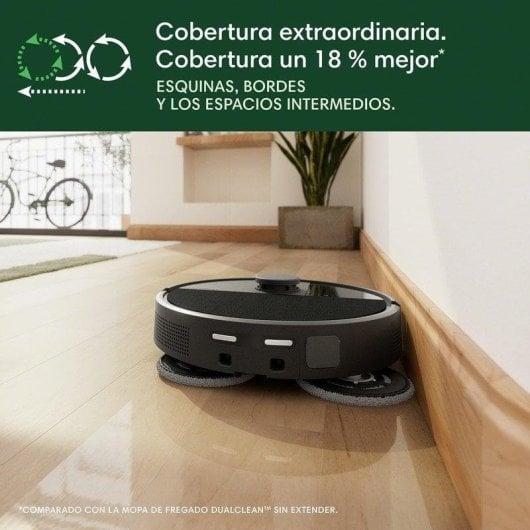 Saugroboter mit Wischfunktion iRobot Roomba 505 Combo Plus Mit Absaugstation Navigationsklasse LiDAR 7.000 Pa Sprachsteuerung Mit KI