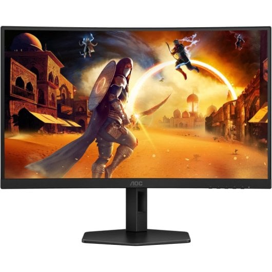 AOC C27G4ZXU 27" LED Fast VA FullHD 280Hz Altoparlanti Altezza Regolabile Adaptive Sync Curvo