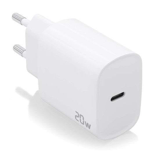 Aisens A110-0752 Cargador 20W USB-C PD3.0 1 Puerto 1xUSB-C Blanco