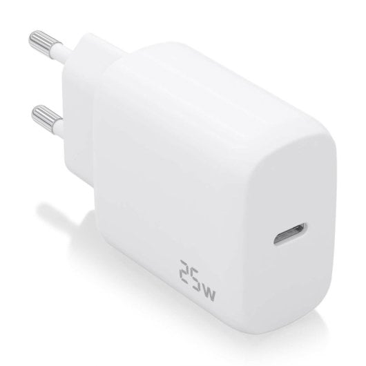 Aisens A110-0756 Cargador 25W USB-C PD3.0 1 Puerto 1xUSB-C Blanco