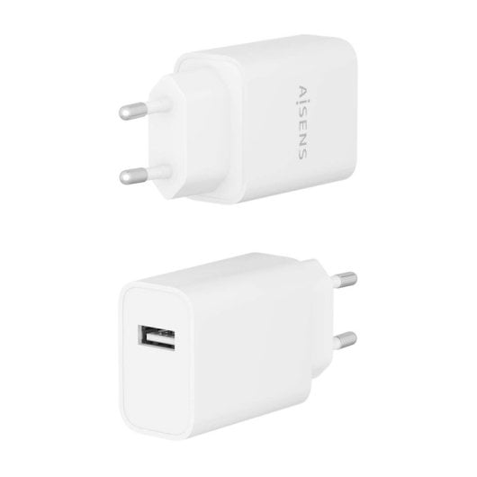 Aisens A110-0853 Carregador de Alta Eficiência USB 10W  5V/2A Branco
