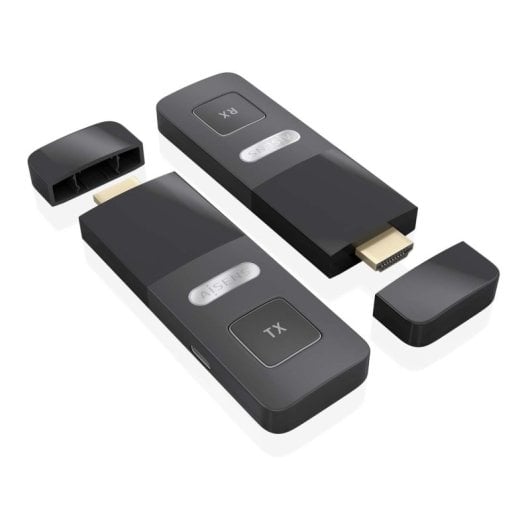 Aisens ASWL-H2K30M001-BK HDMI Transmissão de Sinal HDMI Sem Fios 1080P 30m Preto