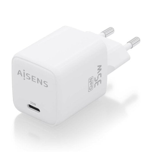 Aisens ASCH-35W1P016-W 35W GaN Ladegerät 1xUSB-C PD3.0 QC4.0 Weiß