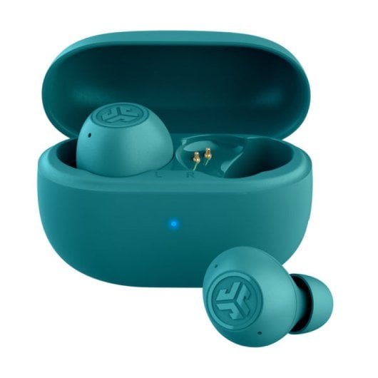 Casque Bluetooth JLab Go Pop ANC TWS avec suppression active du bruit Bleu sarcelle