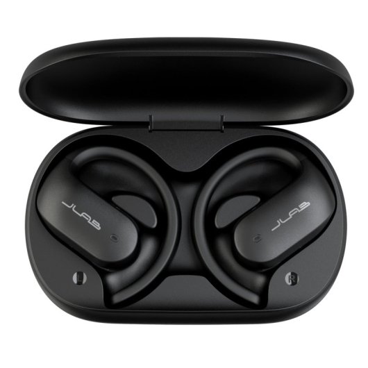 JLab Jbuds Open Sport Auriculares Inalámbricos Deportivos de Conducción Aérea Negros