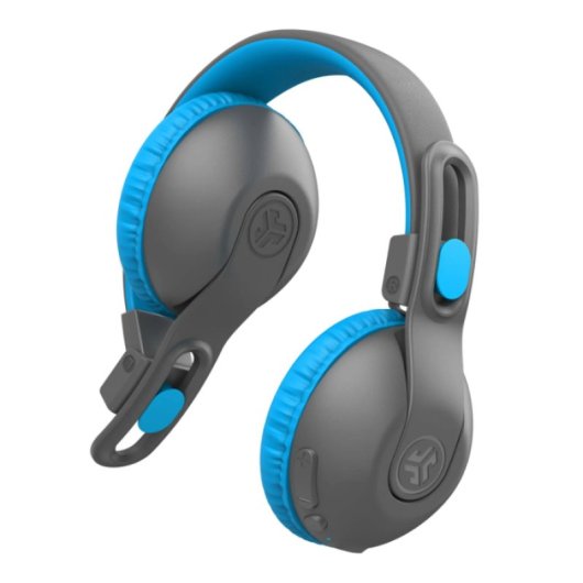 JLab JBuddies Studio 2 Auriculares Infantiles Inalámbricos o Cable Gris/Azul