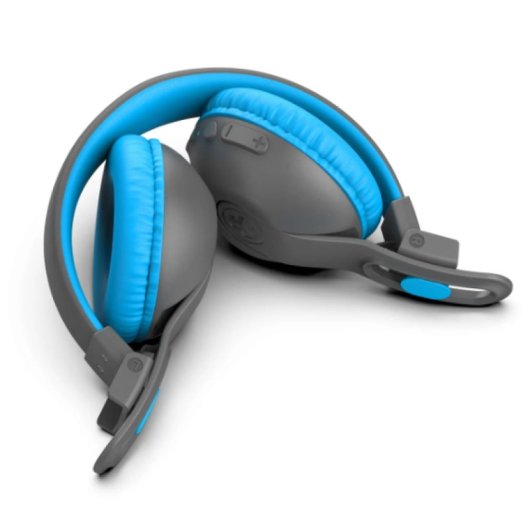 JLab JBuddies Studio 2 Auriculares Infantiles Inalámbricos o Cable Gris/Azul