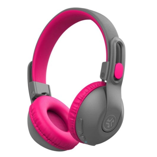 JLab JBuddies Studio 2 Auriculares Infantiles Inalámbricos o Cable Gris/Rosa