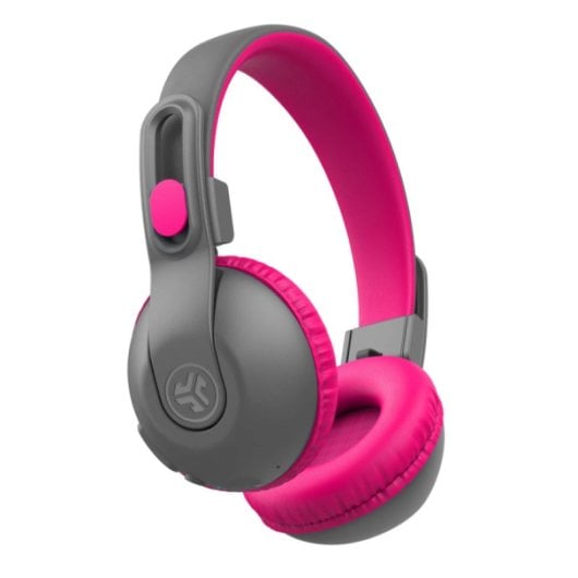 JLab JBuddies Studio 2 Auriculares Infantiles Inalámbricos o Cable Gris/Rosa