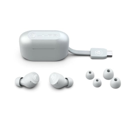 JLab Go Air Pop Auriculares Inalámbricos Blancos