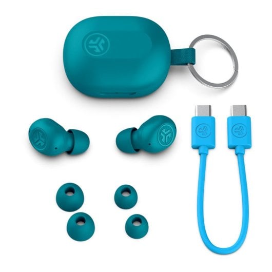 JLab JBuds Mini Auriculares Inalámbricos Aguamarina