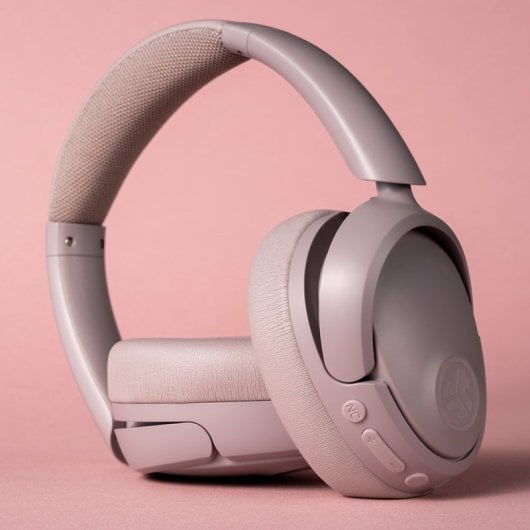 Casque Bluetooth hybride à réduction active du bruit JLab JBuds Lux ANC Mauve