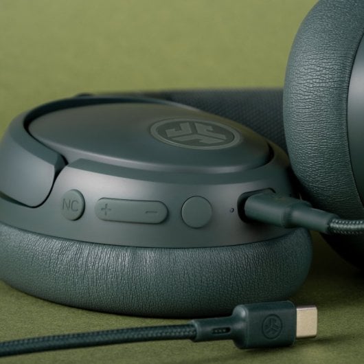 JLab JBuds Lux ANC Auriculares Bluetooth con Cancelación Activa de Ruido Híbrida Salvia