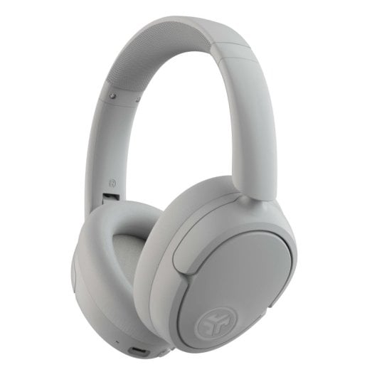 JLab JBuds Lux ANC Auriculares Bluetooth con Cancelación Activa de Ruido Híbrida Blanco