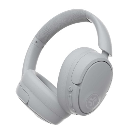 JLab JBuds Lux ANC Auriculares Bluetooth con Cancelación Activa de Ruido Híbrida Blanco
