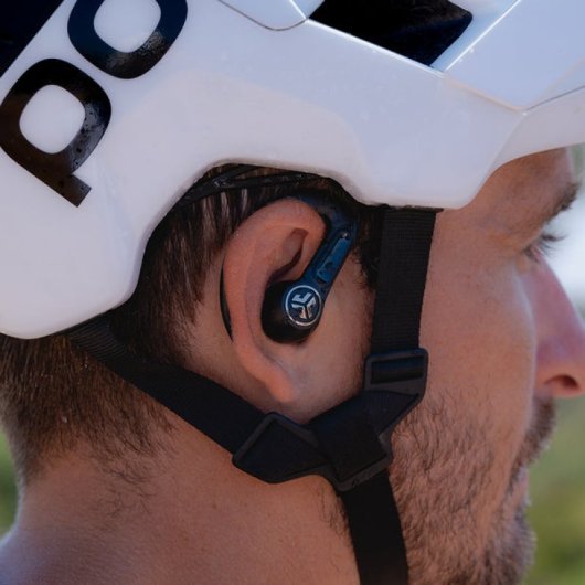 JLab Epic Sport ANC 3 Auriculares Deportivos Bluetooth con Cancelación Activa de Ruido Híbrida Negro