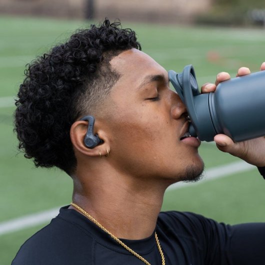 JLab JBuds Sport ANC 4 Auriculares Deportivos Bluetooth con Cancelación Activa de Ruido Grafito