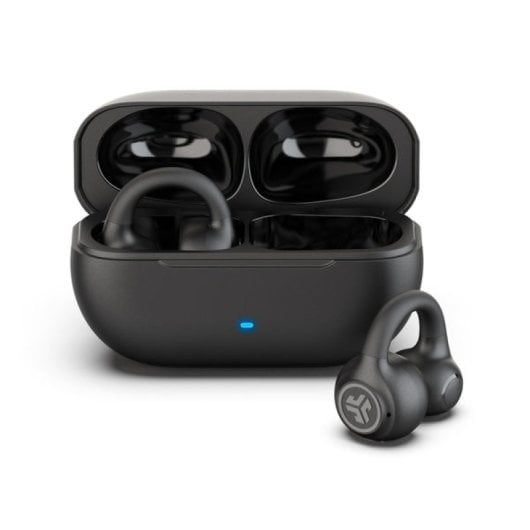 JLab Flex Auriculares Inalámbricos Abiertos con Diseño de Clip Negros