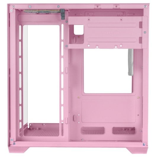 Mars Gaming Mc-view2 Caja Pc Microatx Doble Cristal Templado Ventilador Frgb 120mm Rosa