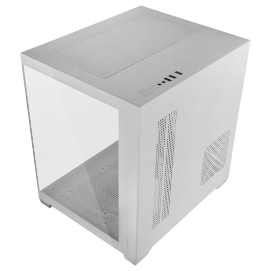 Mars Gaming MC-View2 Caixa Micro-ATX com Dois Vidros Temperados e Ventoinha FRGB 120mm Branca