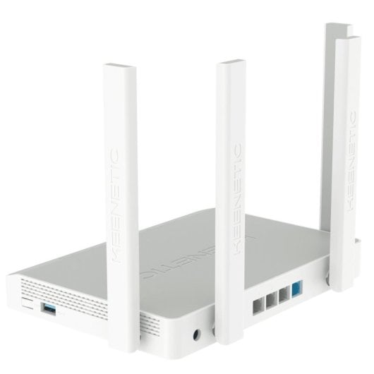 Keenetic Hopper Router Wi-Fi 6 Doble Banda Mesh AX1800 Gigabit + USB 3.0 MU-MIMO VPN