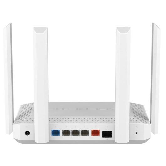 Keenetic Hero KN-1012 Router Wi-Fi 6 Doble Banda Mesh AX3000 1 Puerto Combo RJ45/SFP 2.5Gbps VPN