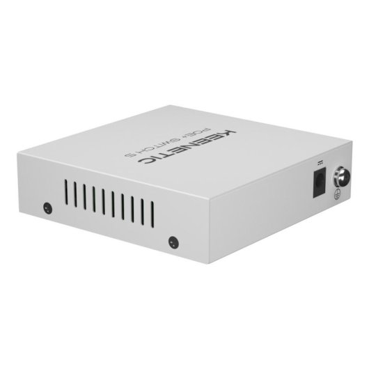 Switch Keenetic PoE+ Switch 5 Gigabit 5 Puertos 4 PoE+ 60W