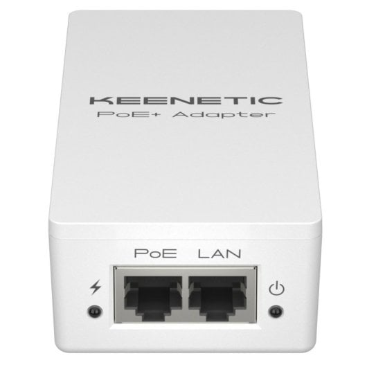 Keenetic PoE Plus Adapter KN-4510 Adaptador PoE+ Gigabit con Fuente de Alimentación 30W