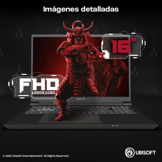 PcCom Legend 4070 Intel Core i9-14900HX 16"/32 GB/2TB SSD/RTX 4070/Assassins Shadows II/ Windows