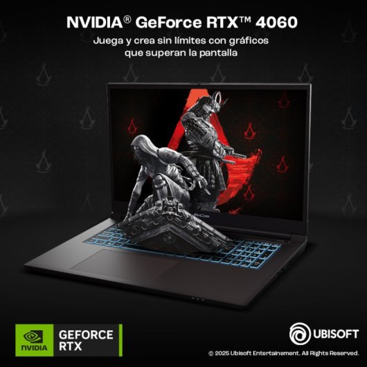 PcCom Revolt 4060 Intel Core i9-14900HX 17.3"/32GB/1TB SSD/RTX 4060/ Assassins Shadows II/ Windows