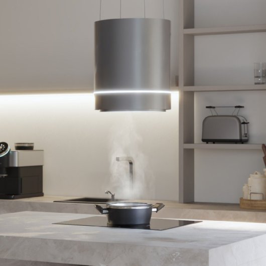 Cecotec Bolero Flux Cre 448000 Campana De Isla 38cm A++ Inox