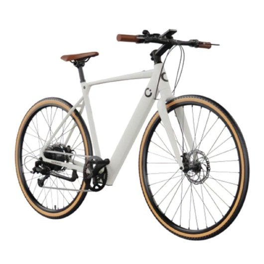 Vélo électrique urbain Cecotec Sprint 28 pouces, 70 km d'autonomie, blanc