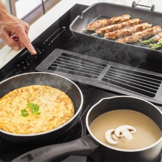 Plaque induction Cecotec Bolero Squad IH 4800 TotalFlex80 Extraction intégrée 7400W 80 cm