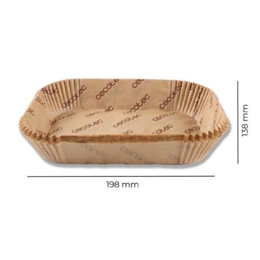 Acessórios para Fritadeira de Ar Cecotec Cecofry Twinbucket 4.5L 150 Papéis Compostáveis